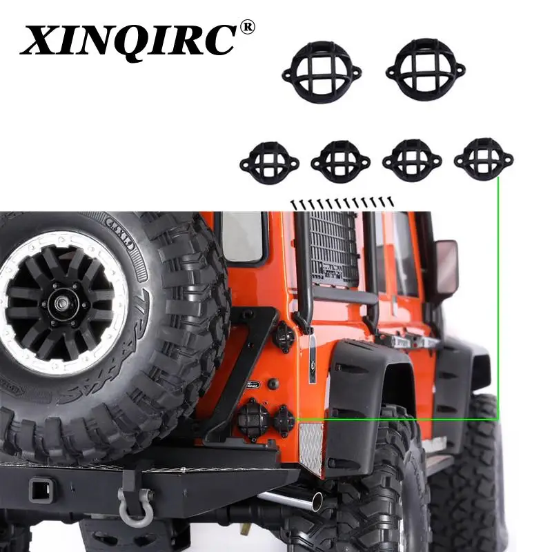 

Traxxas trx4 D90 D110 modified parts black tail light frame, tail light shield, trx-4 defender car accessories