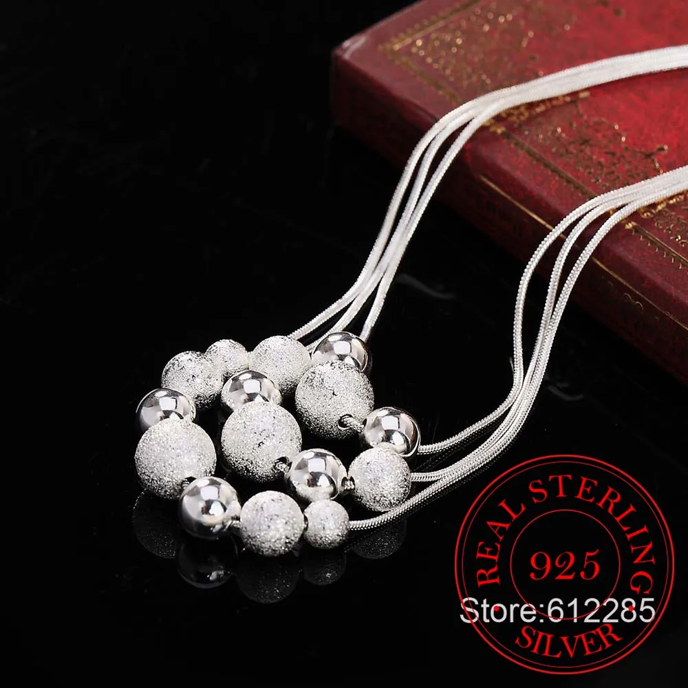 Новый Шарм 925 стерлингового серебра ювелирные изделия классический высокого