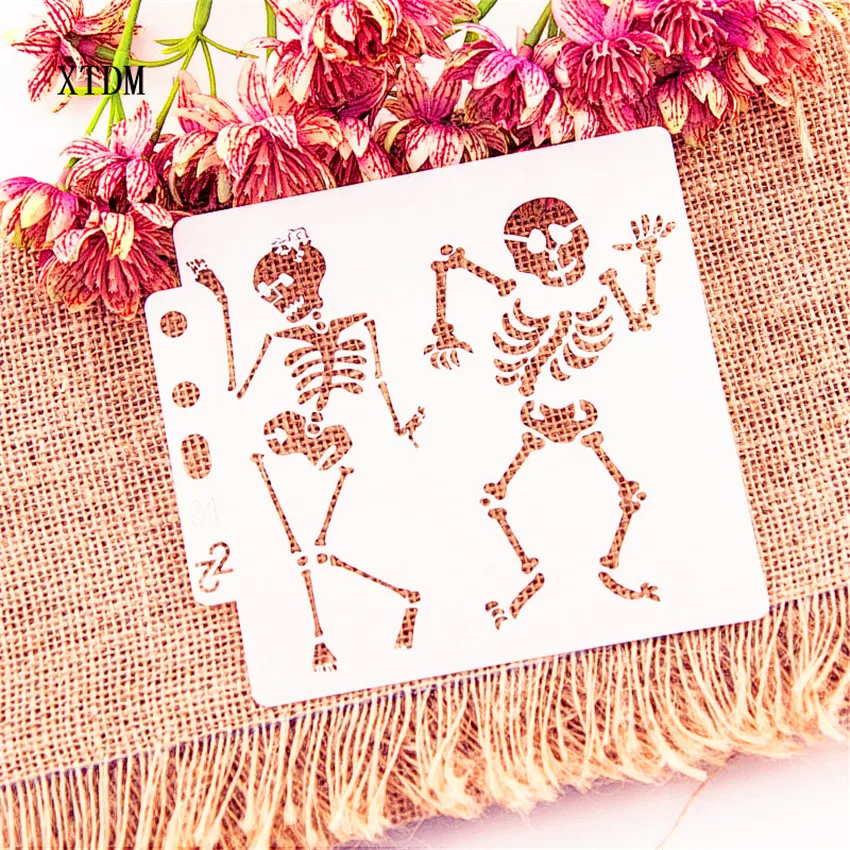 

Shantou plastic mold shield DIY cake scrapbook stencils hollow Embellishments printing lace ruler Valentine's Day