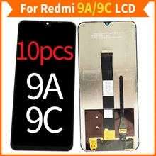 10Pcs/Lot For Xiaomi Redmi 9A LCD Screen Display With Touch Assembly For Redmi 9C Mobile Phone Parts