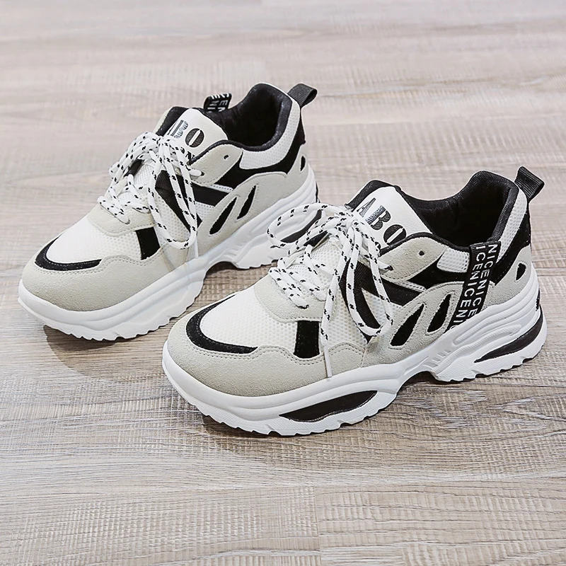 

Fashion Women Sneakers 2019 Casual Shoes Ladies Trainers White Platform Sneaker Woman Baskets