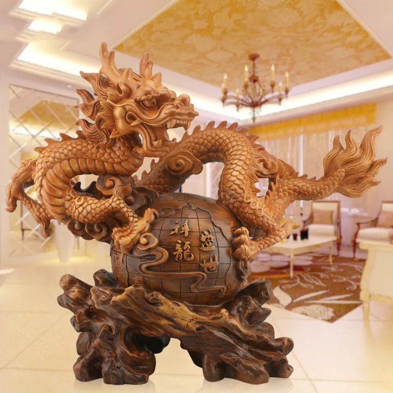 

Home Decoration Accessories The Source of Dragon Spirit Animal Totem Dragon Resin Handicraft Decoration Home Furnishing
