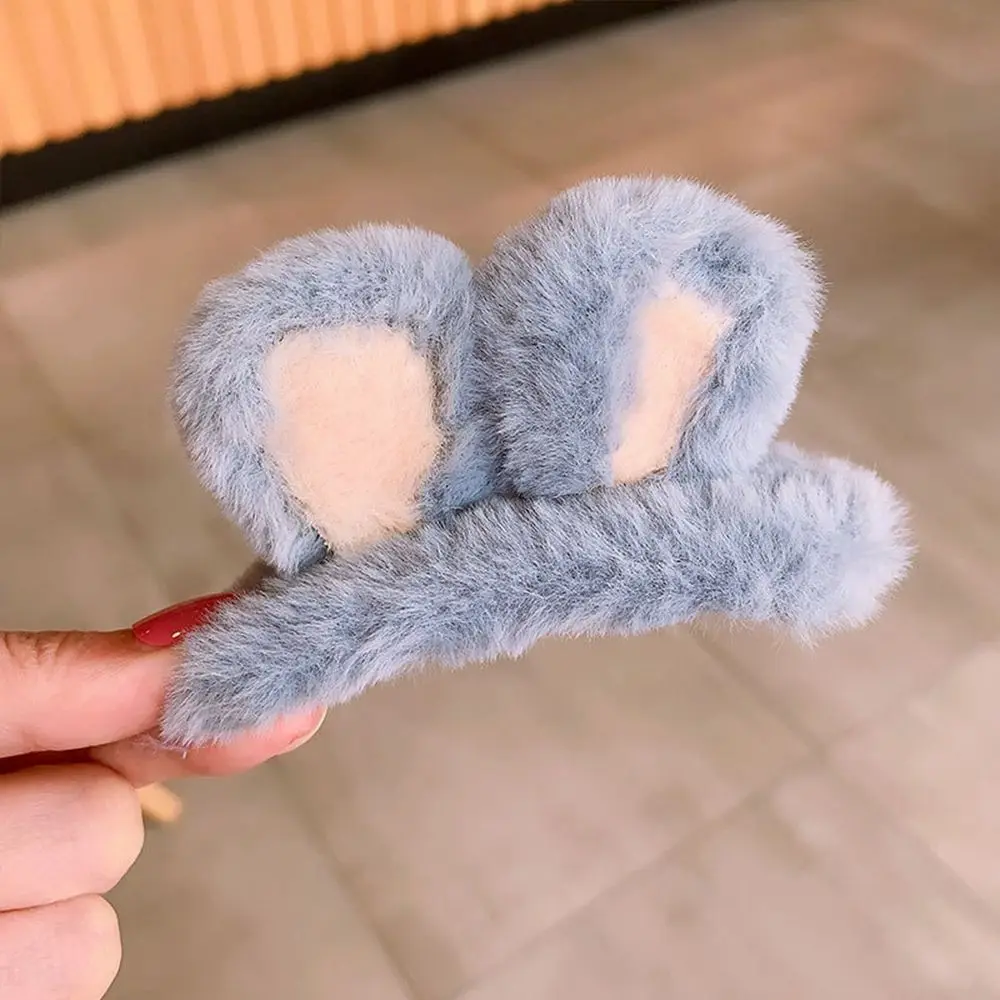 

Женская заколка для волос с кроличьими ушками, плюшевая Заколка-лягушка в Корейском стиле