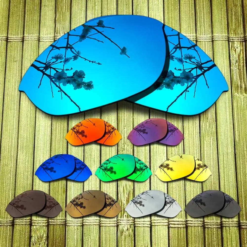 

Поляризованных Сменные линзы для-солнцезащитные очки Oakley половина солнечные очки к куртке рамка True цветной зеркальный покрытие-варианты