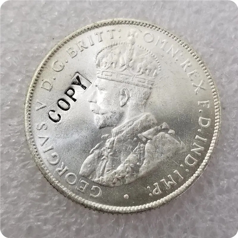 1915-H Австралийский Флорин имитация монеты | Дом и сад