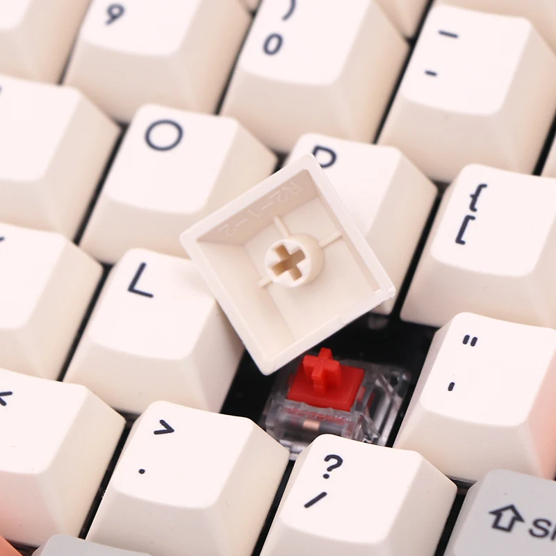 KeyPro 9009 Ретро Ethermal Dye сублимационные шрифты PBT 108/130 колпачок клавиш cherry profile для