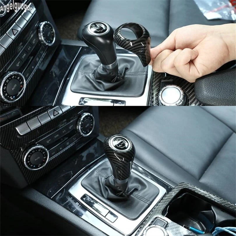 ABS углеродного волокна/хром для Mercedes Benz E class W212 Coupe W207 C207 2010-12 Автомобильный держатель чашки подлокотник коробка обрезная рамка LHD