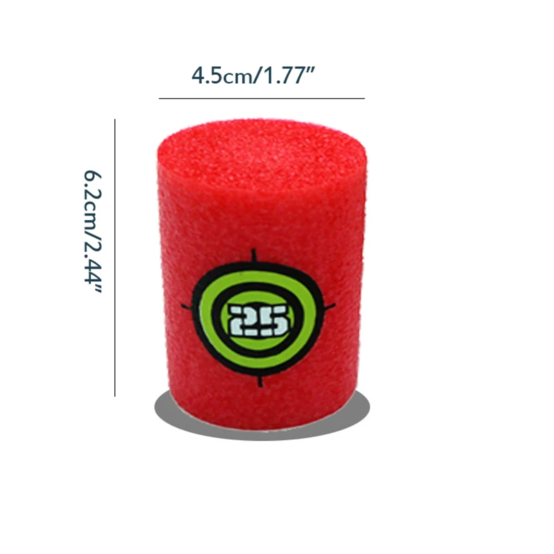 Детский игрушечный ружейный аксессуар 2018 года 6 шт./набор Цели для пуль и дартс мягкие пули для детей Наружная дополнительная подставка.