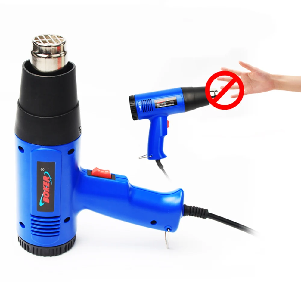 Тепловая пушка для автомобильных фар 1800 Вт контроль температуры 60 ~ 600 градусов