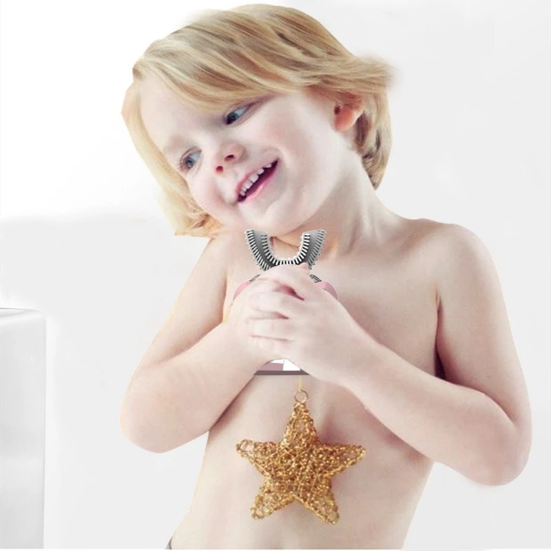 360 градусов Умная Автоматическая электрическая зубная щетка 5 режимов