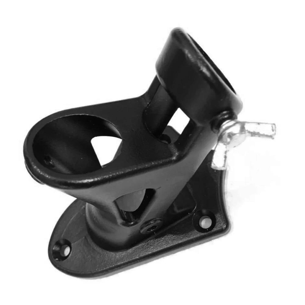 Тяжелая основа для флагштока из нержавеющей стали уличная настенный кронштейн