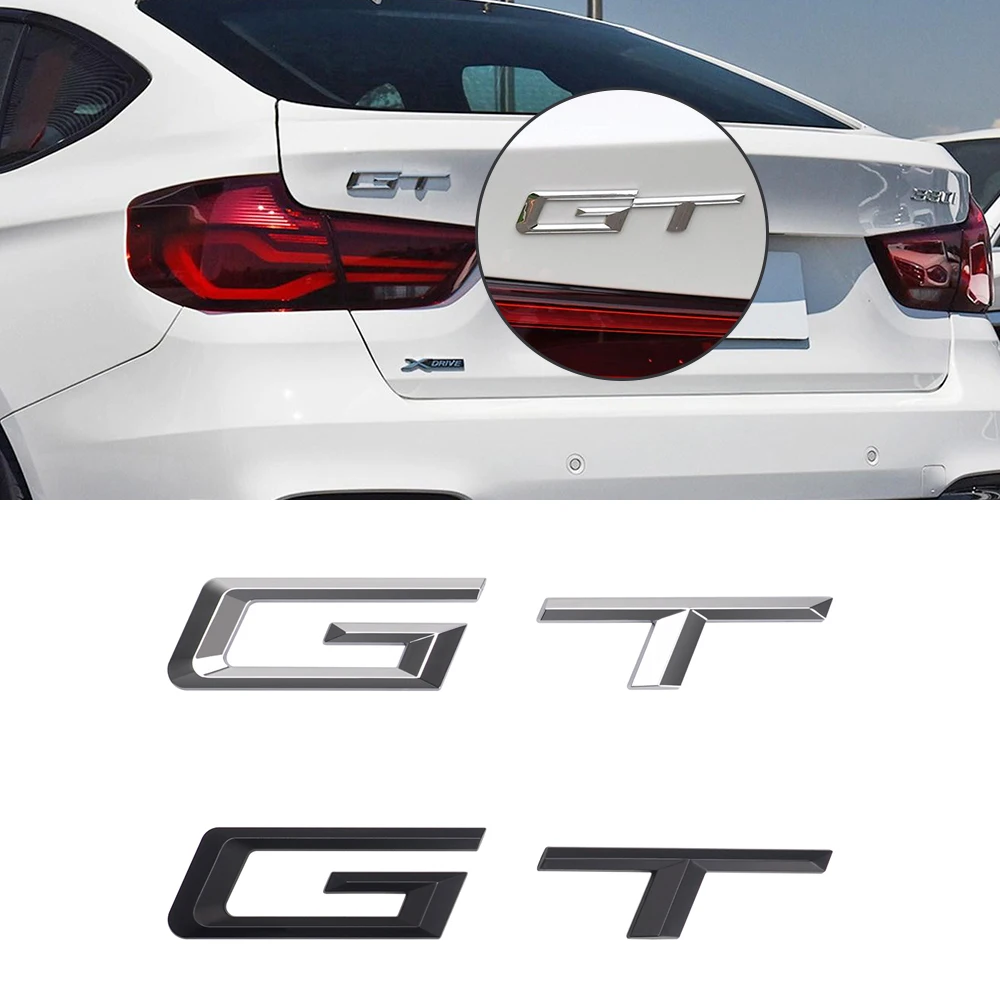 Буква слово GT прочная совместимая наклейка для BMW E87 E90 E91 E60 E61 E46 E36 E39 F10 авто тюнинг