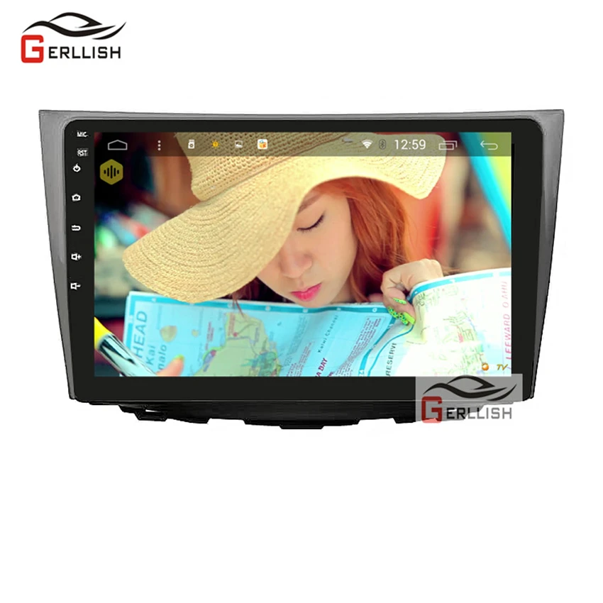 Автомобильный мультимедийный плеер Gerllish android Suzuki Kizashi 2009-2015 Gps-навигация стерео