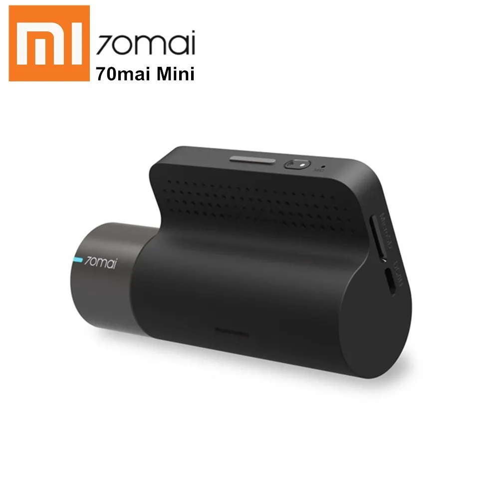 Xiaomi 70mai Mini Dash Cam 2560X1600 WiFi ночного видения Автомобильный видеорегистратор g сенсор