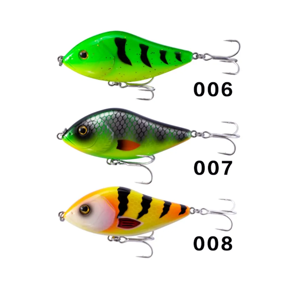 one per color Hunthouse слайдер грузило Рыбалка VIB jerkbait Приманка 7 и 10 см кренкбейт jerkbaits Рыбалка на щуку leurre pesca jerkbait wobblesr - Цвет: one per color