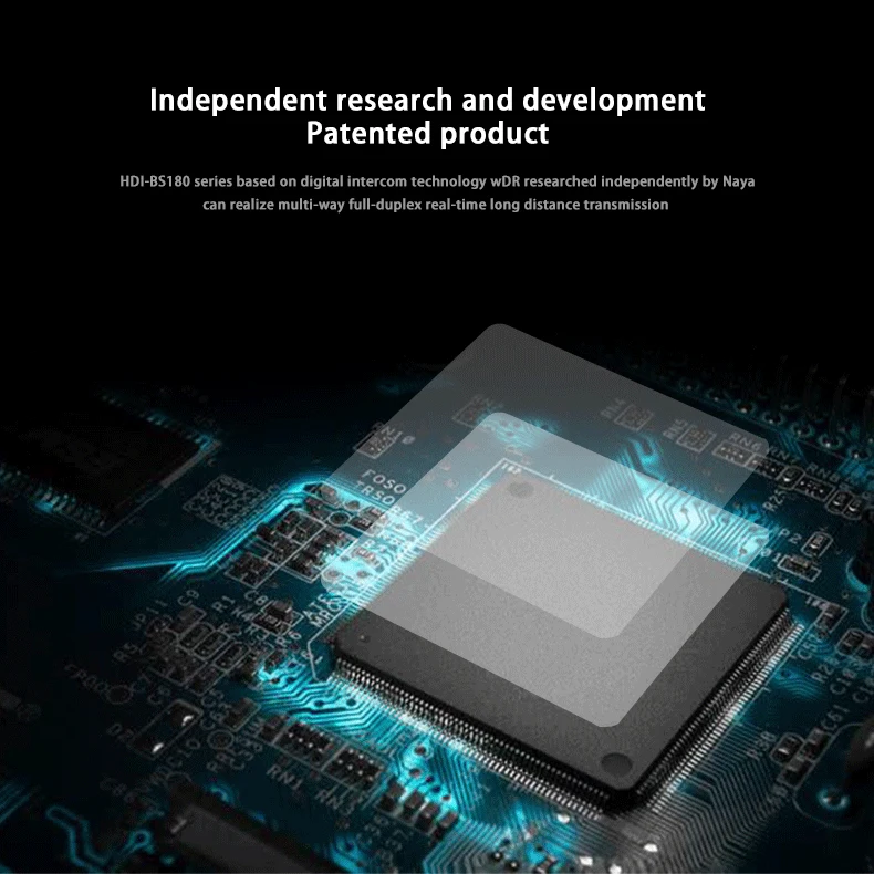 Ная HDI BS180 Беспроводной домофон Системы дальность передачи цифровых сигналов 2000 м