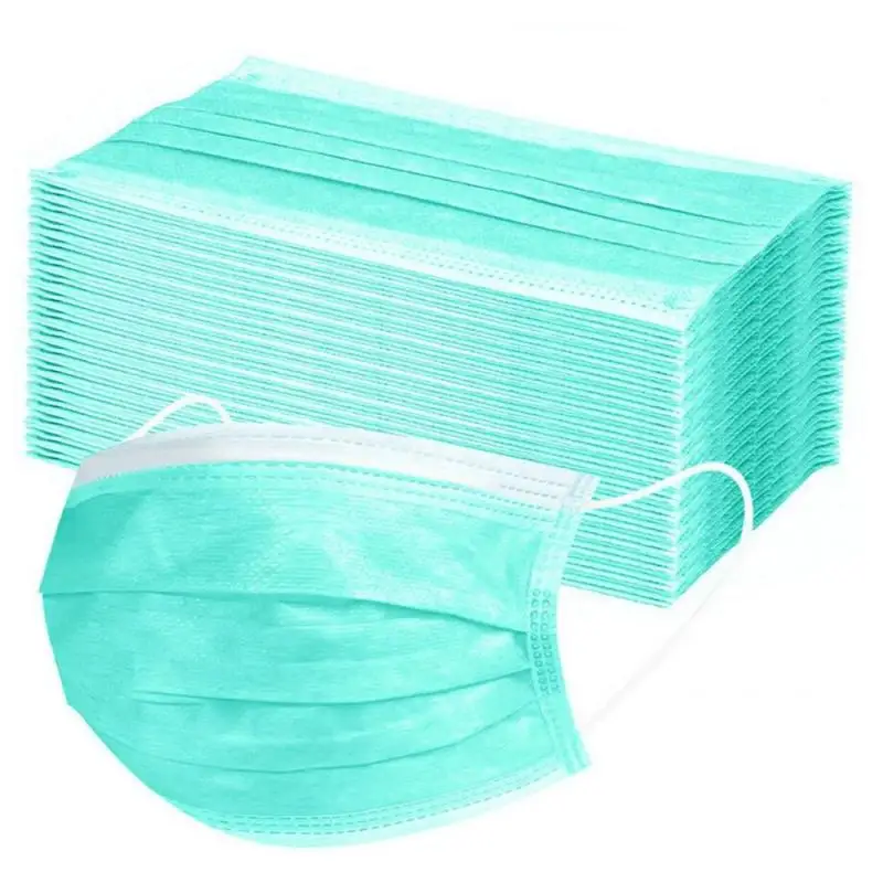 1 шт. одноразовая маска для рта детей 3 слоя нетканого пылесборника чехол Ушная