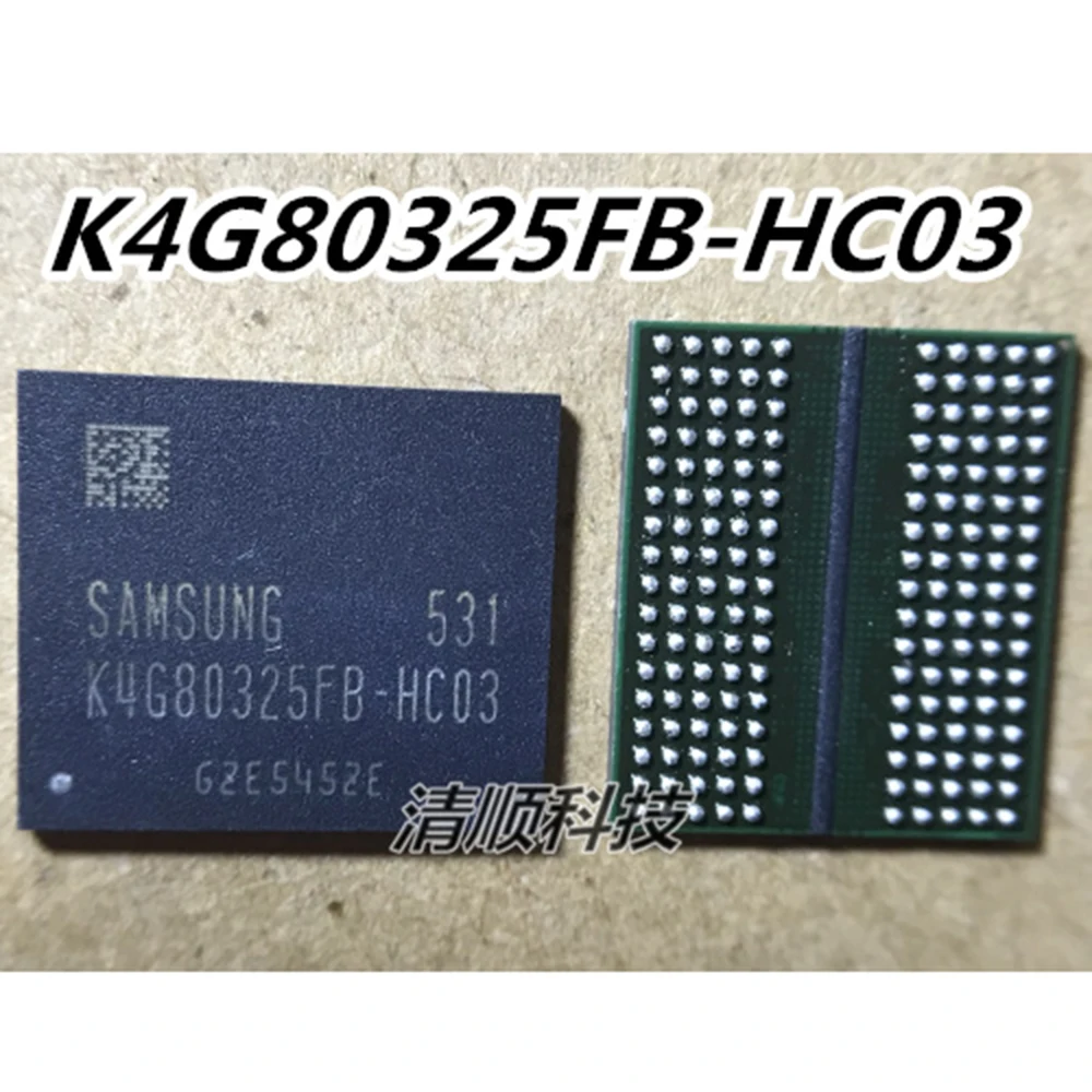 

K4G80325FB-HC03 BGA новый оригинальный подлинный
