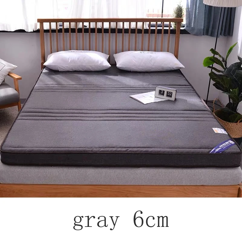 4D дышащий льняной складной матрас для пола татами взрослых спальная удобная