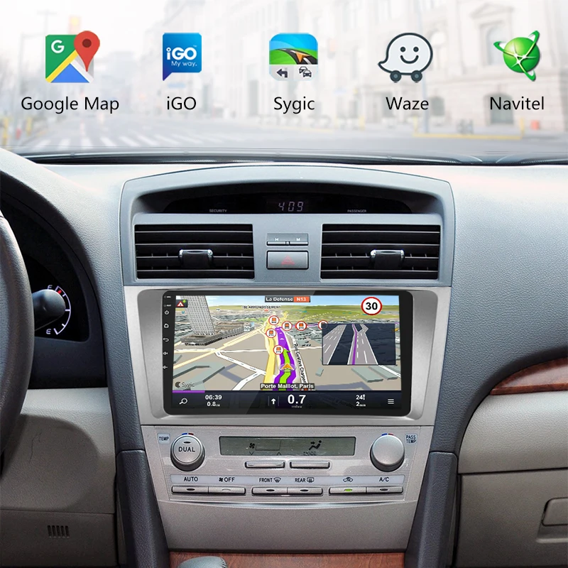 Vtopek 9 &quot2 Din Android автомобильное радио 2G + 32G навигация GPS HIFI функция Авторадио Видео