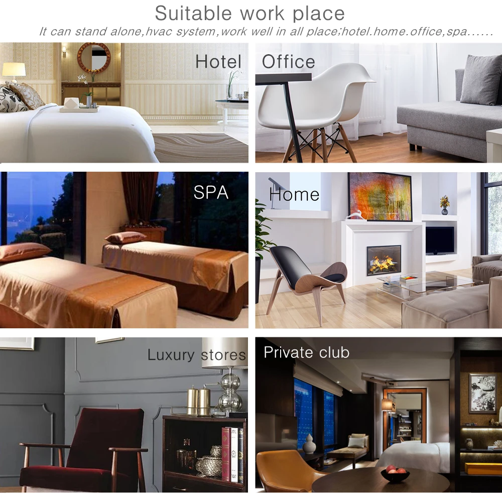 2 000m3 ароматизатор HVAC гибкое время работы эфирное масло без воды 500 мл Delivey система