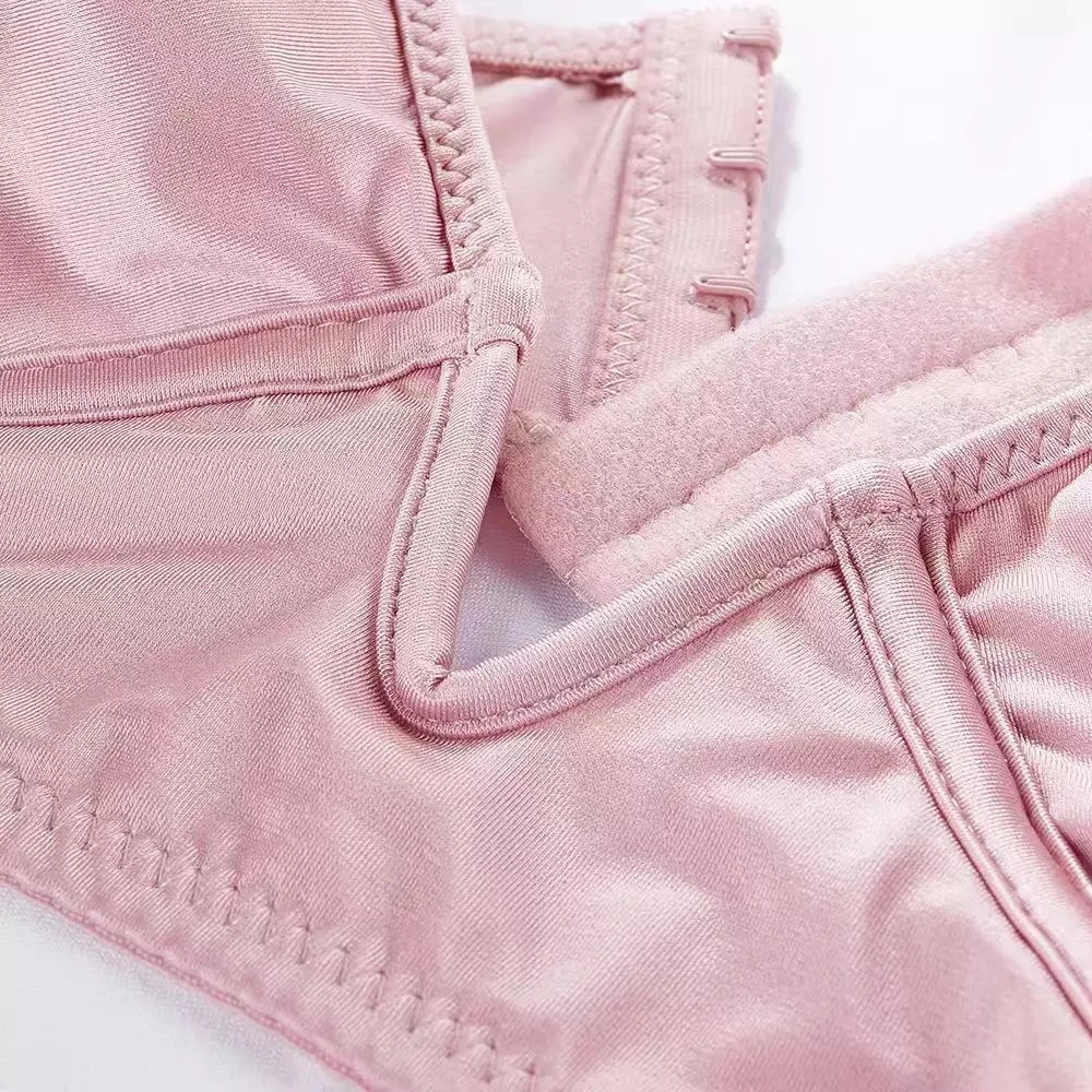Sexy Letter Rhinestone Underwear Set Pink Women Brand Comfort Brief Sets Push Up Bra Panty 2 Piece Lingerie Sets lenceria mujer