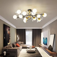 acrylic frame led ceiling lights for bedroom living room foyer lighting black golden aluminum circle lights dimmable with remote