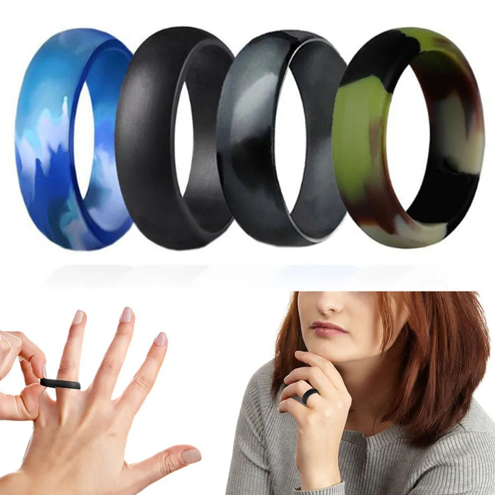 2019 Силиконовое кольцо для спорта на открытом воздухе Гипоаллергенное кроссфита