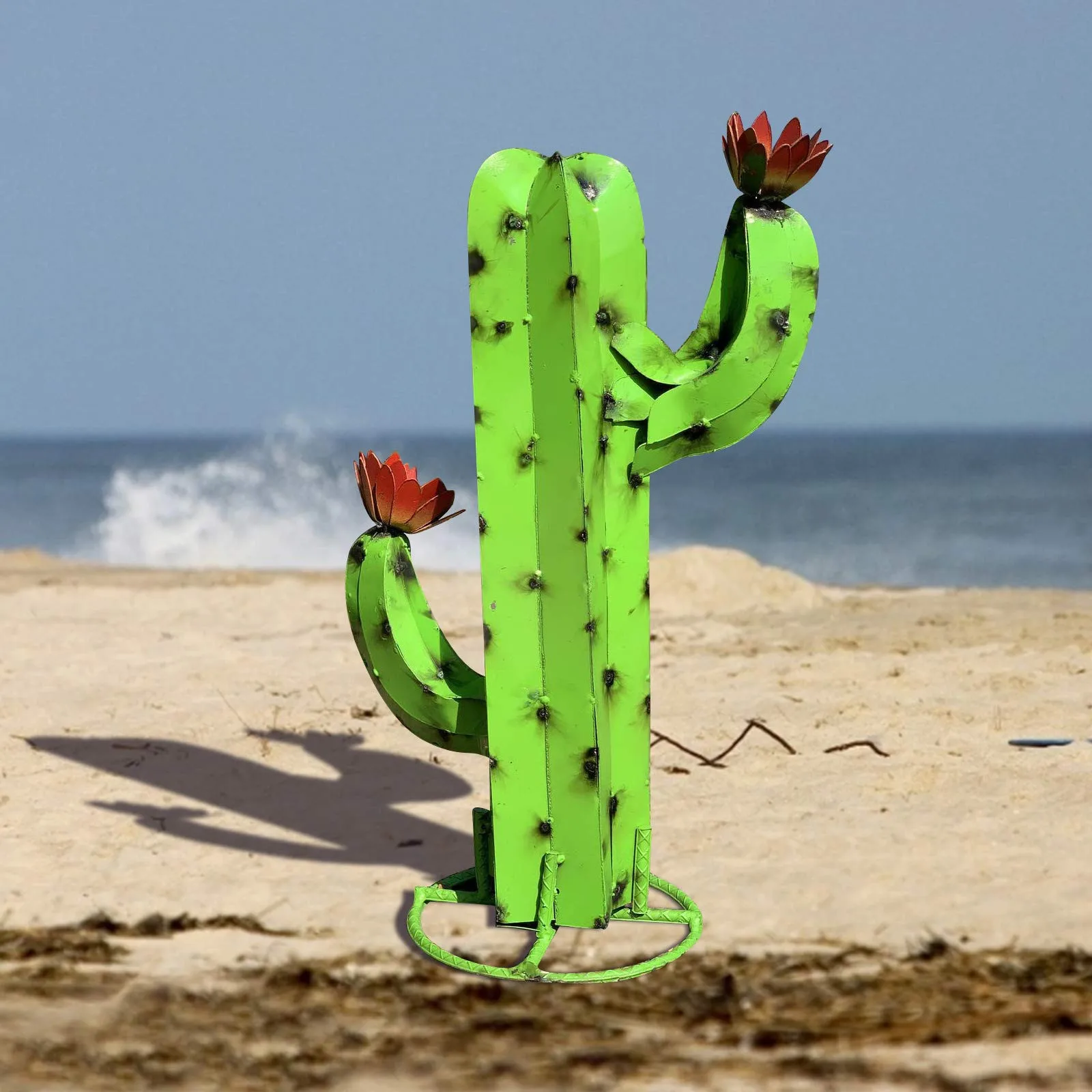 

2021 top Garden Decoration Metal Art Metal Cactus Sculpture Garden Yard Sculpture,Home Deco Garden Accessories tuin decoratie