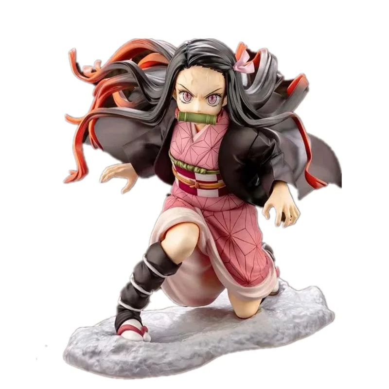 Дьявол клинок Аниме Фигурка камадо танджиро незуко ПВХ Рюкзак фигурка Demon Slayer