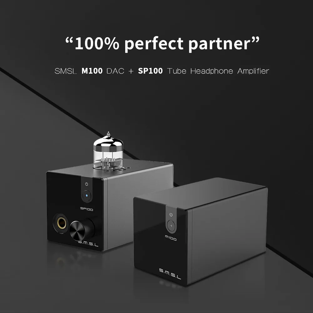 SMSL M100+ SP100+ SA100 аудио ЦАП USB AK4452 Hifi ЦАП Декодер DSD512 XMOS XU208 ламповый усилитель для наушников оптический коаксиальный вход