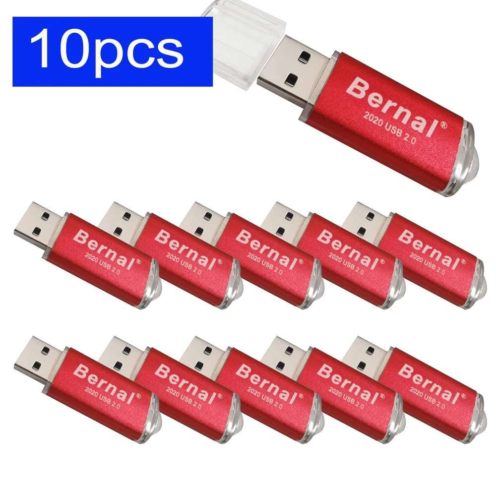

10pcs/LOT USB 2.0 Pendrive Card Usb Flash DriveS Metal Pen Drive Gift Usb Stick Real Capacity Disk On Key free shipping