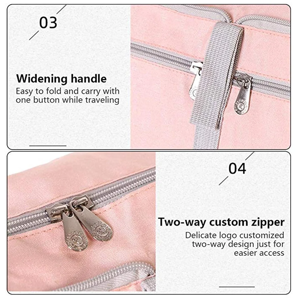 

Women Men Multifunction Travel Storage Luggage Carry-on Organizer Hand Shoulder Bag Foldable Duffle Handbag