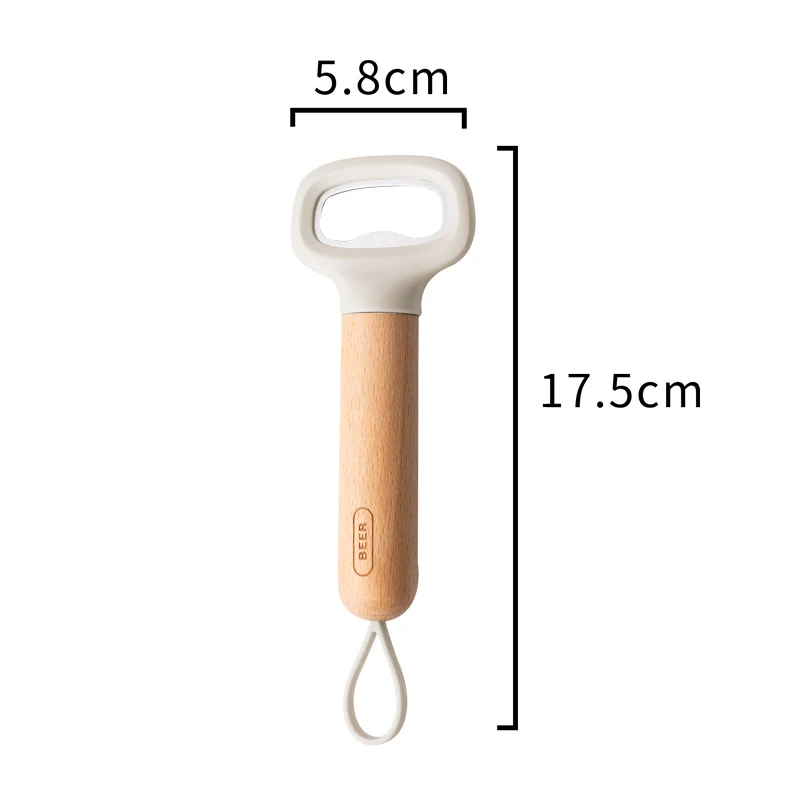 

Beer Nordic Opener Wood Manual Creative Portable Useful Gadgets Simple Opener Modern Destapador De Cerveza Kitchen Tools DG50O