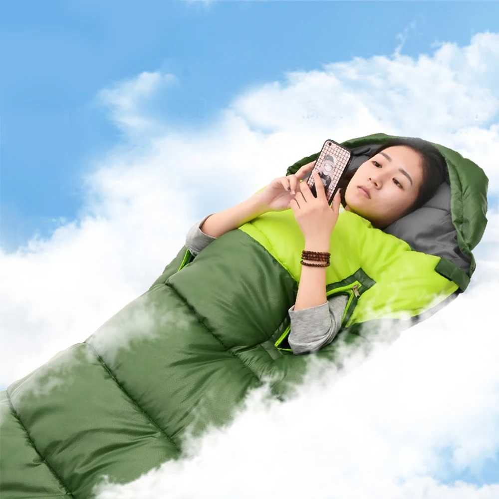 Спальный мешок XA312D Сверхлегкий комбинированный для двух человек портативный Для