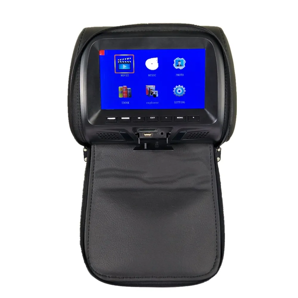 Универсальный автомобильный подголовник с экраном 7 дюймов 2 шт. MP5 плеер