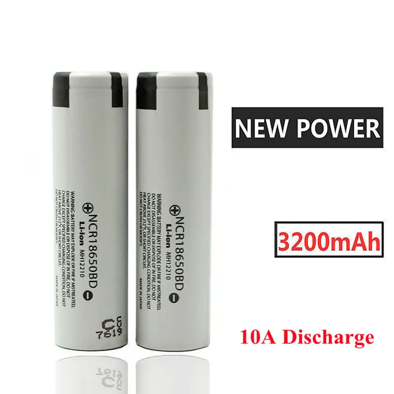 

18650 Battery 3.7V 3200mAh 10A Discharge Rechargeable Battery Can Be Assembled Mobile Power Electric Tool 18650 Lithium Battery
