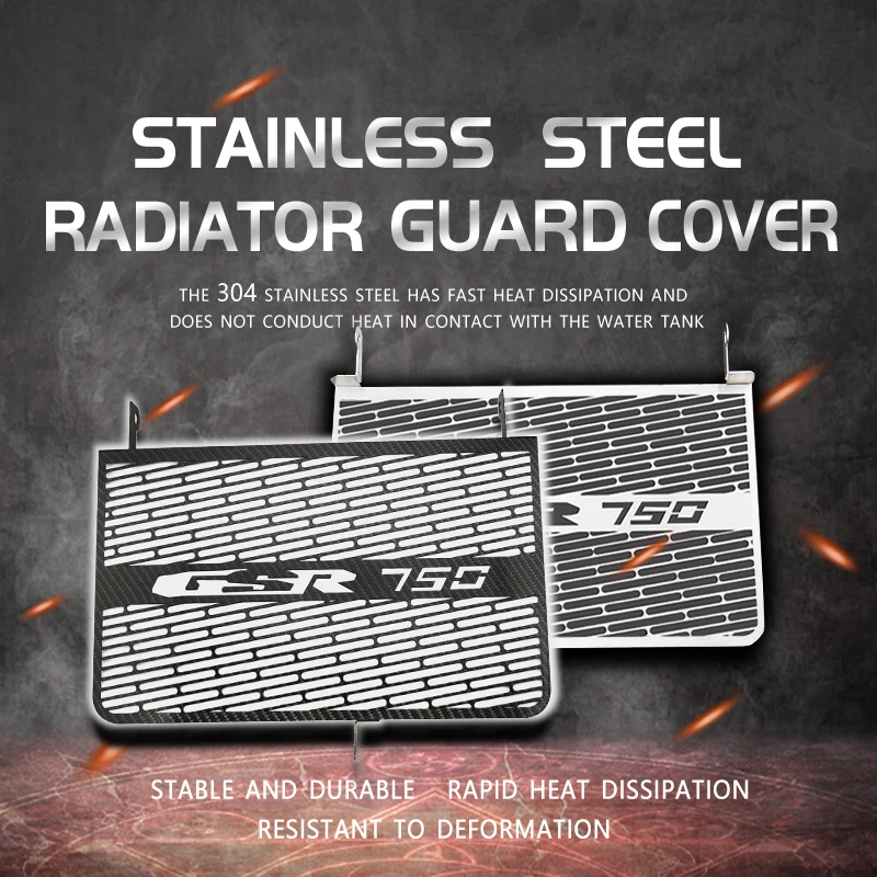 

Motorcycle Radiator Guard Grille Oil Cooler Cover For 2011 2012 2013 2014 2015 GSR750 GSX-S 750 GSX-S750 GSX S750/S 750