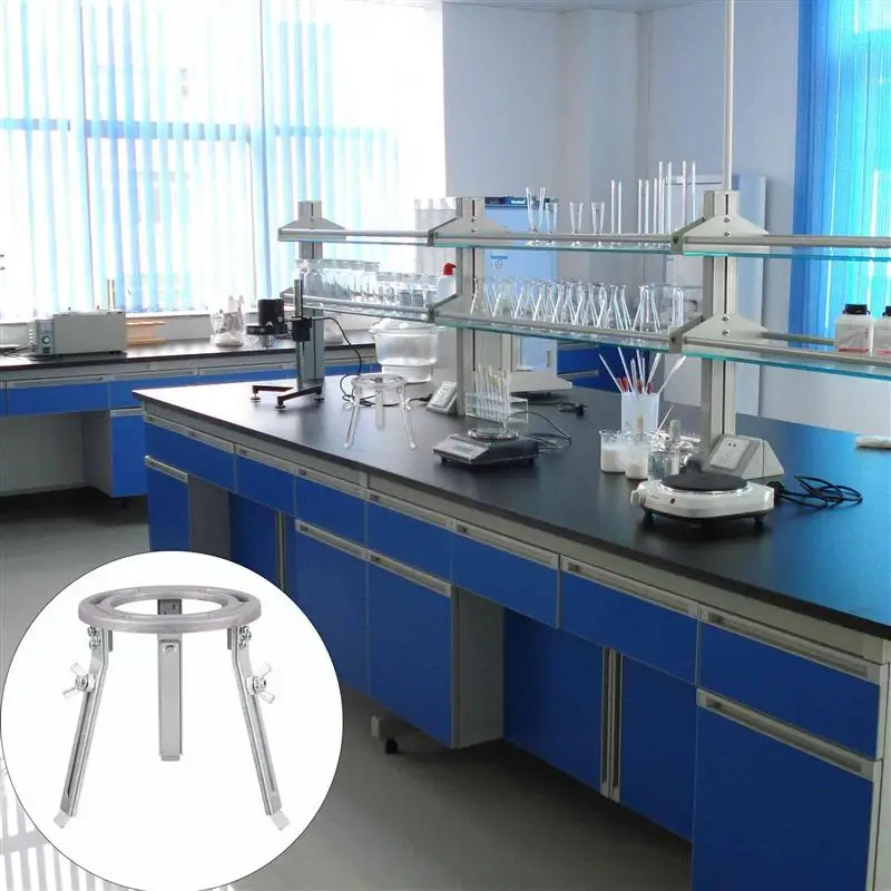 

Adjustable Laboratory Tripod Alcohol Lamp Holder Heating Support Stand