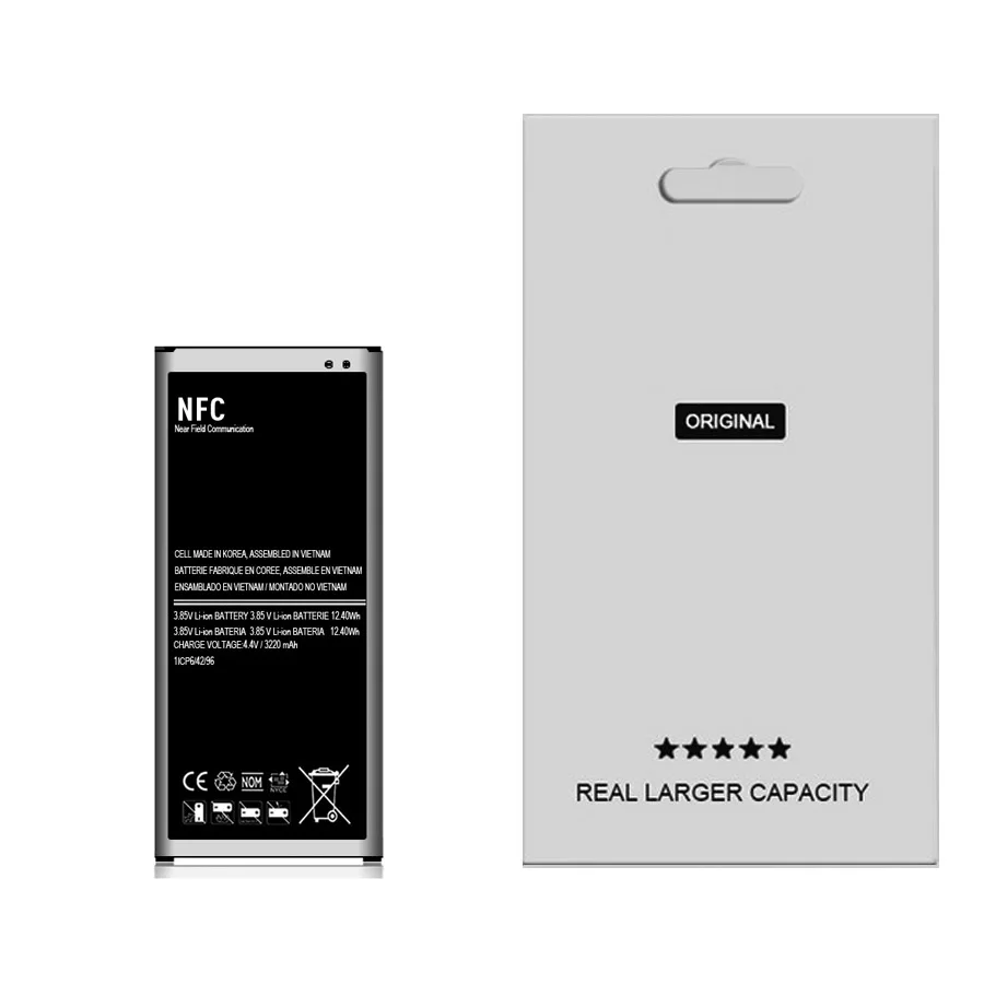 Аккумулятор PINZHENG 3220 мАч для Samsung Galaxy Note 4 N910A N910V N910P N910C N910T Встроенный сменный
