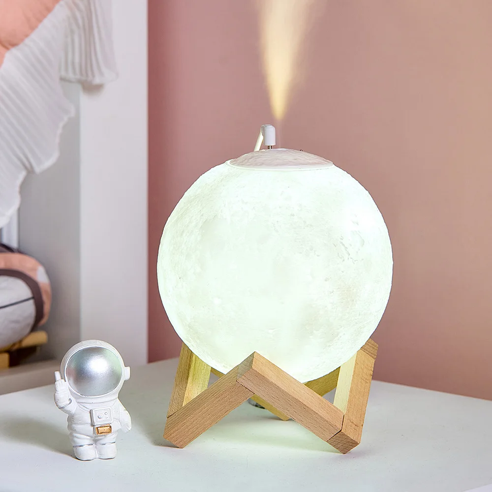 Увлажнитель воздуха с светильник кой и фигуркой астронавта | Дом сад