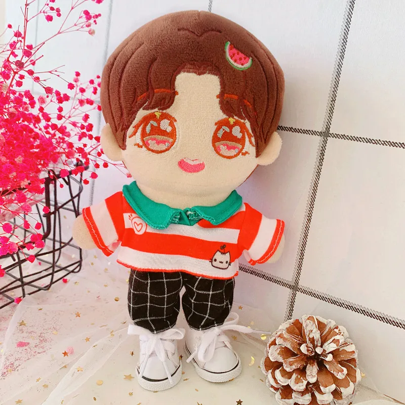 

Одежда для кукол KPOP, MYKPOP, футболка, штаны, шляпа для куклы 20 см (без куклы), коллекция для фанатов SB20102501