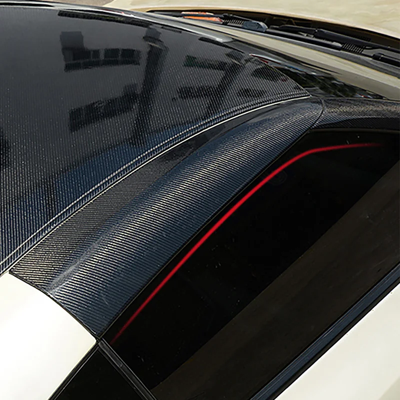 

for 2008-2016 Nissan Gt-r35 Carbon Fiber Modified Outer A-pillar Stickers 2-piece Set