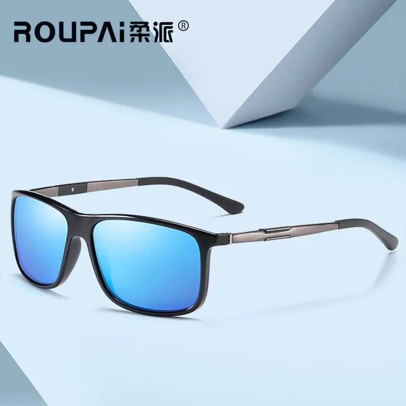 Фирменный дизайн солнцезащитные очки из алюминиево-магниевого сплава