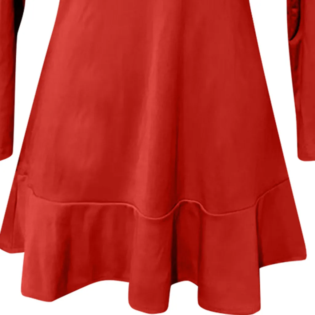 Мини Клубное платье Vestidos женское тонкое элегантное с длинным рукавом и открытой