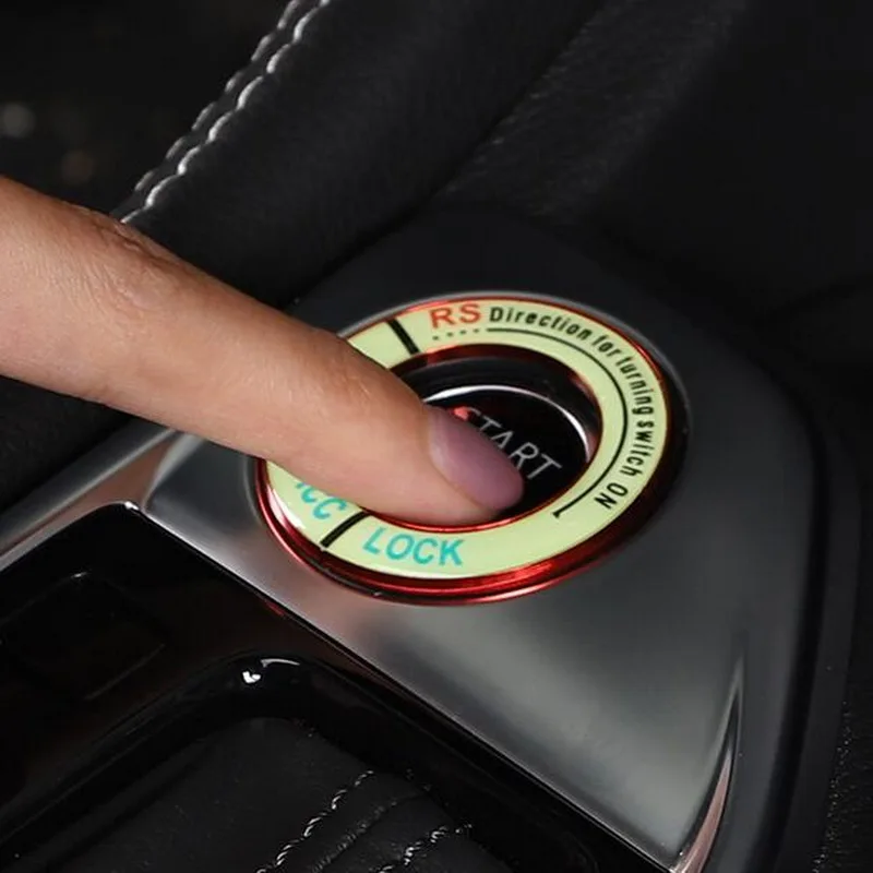 Tonlinker наклейка для интерьера автомобиля звезда двигателя/стоп чехол NISSAN Sentra 2019