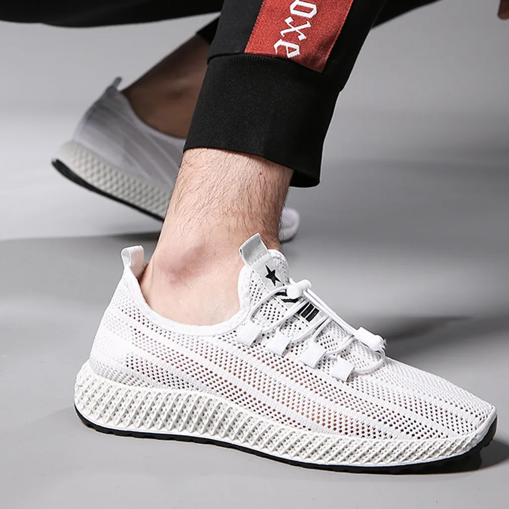 Уличная открытая обувь для бега мужские кроссовки отдыха на плоской подошве