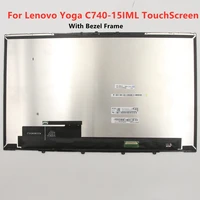 15 6inch b156han02 5 nv156fhm n4n n52 lcd touch screen display panel 5d10s39585 5d10s39586 for lenovo yoga c740 15iml screen