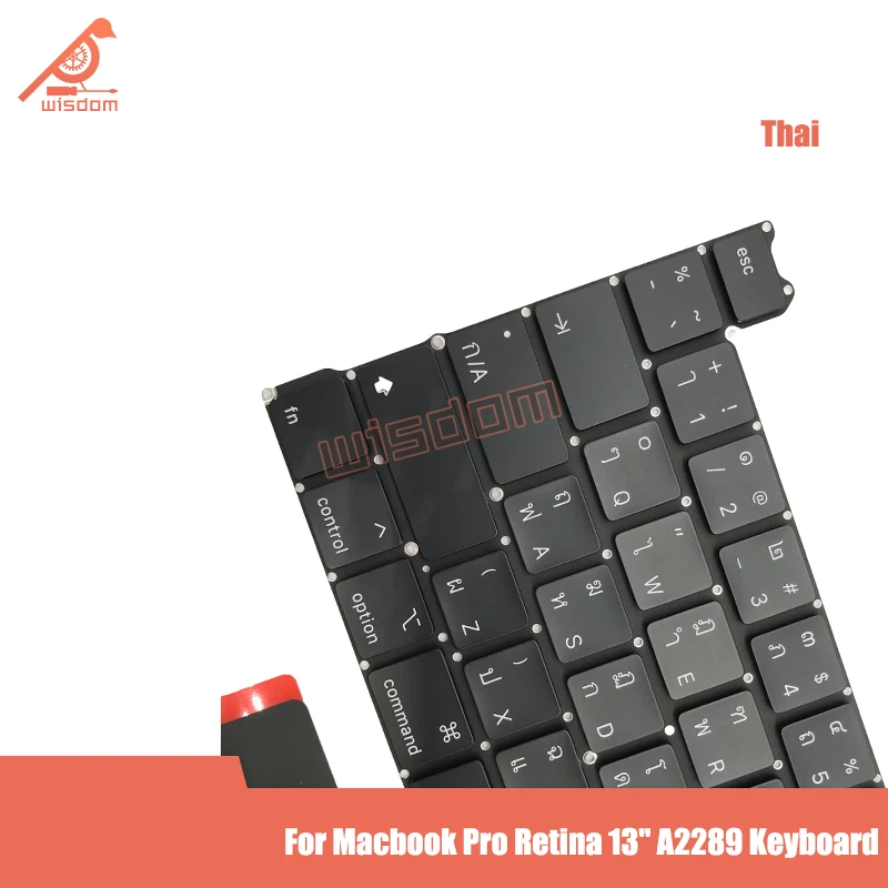 

Original New A2289 Keyboard Thai for Apple Macbook Pro Retina 13.3'' A2289 Keyboard Standard 2020 Years