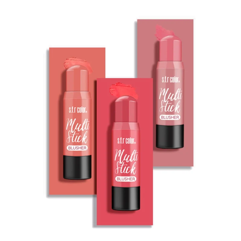 Косметические румяна макияж Стик Блестящий бронзер контурный крем для щек